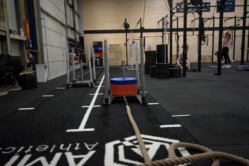 HYROX Sled Floor bei AMITY Athletics